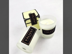 सोने का गर्म दबाया हुआ उभरा हुआ मखमल फ्लोकिंग चिपकने वाला स्टिकर, मोमबत्तियों, इत्र के लिए उपयुक्त